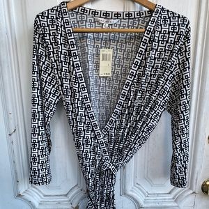 NWT Max Studio Wrap Dress L